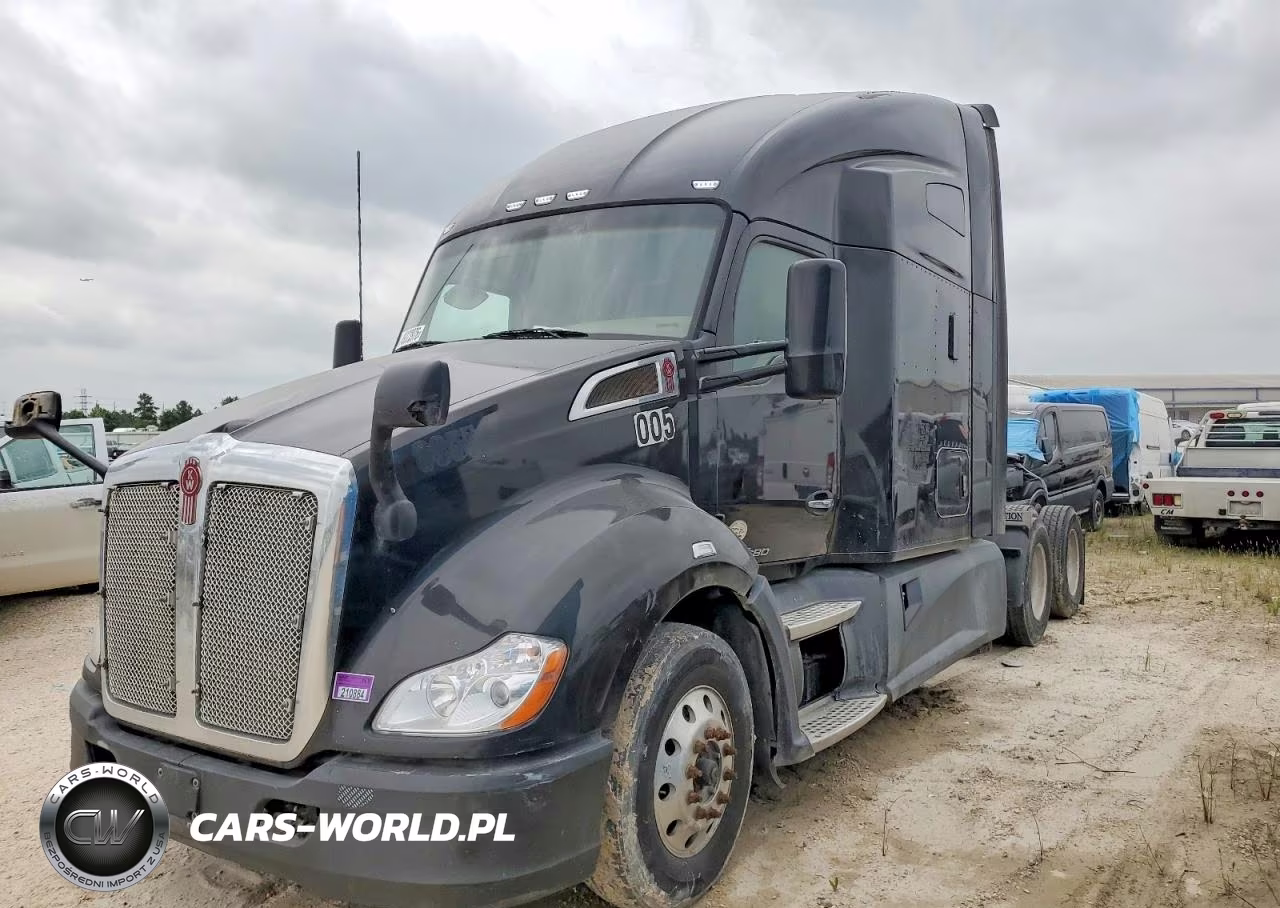 2019 Kenworth T680 Semi Truck VIN:1XKYDP9XXKJ180055 - 2