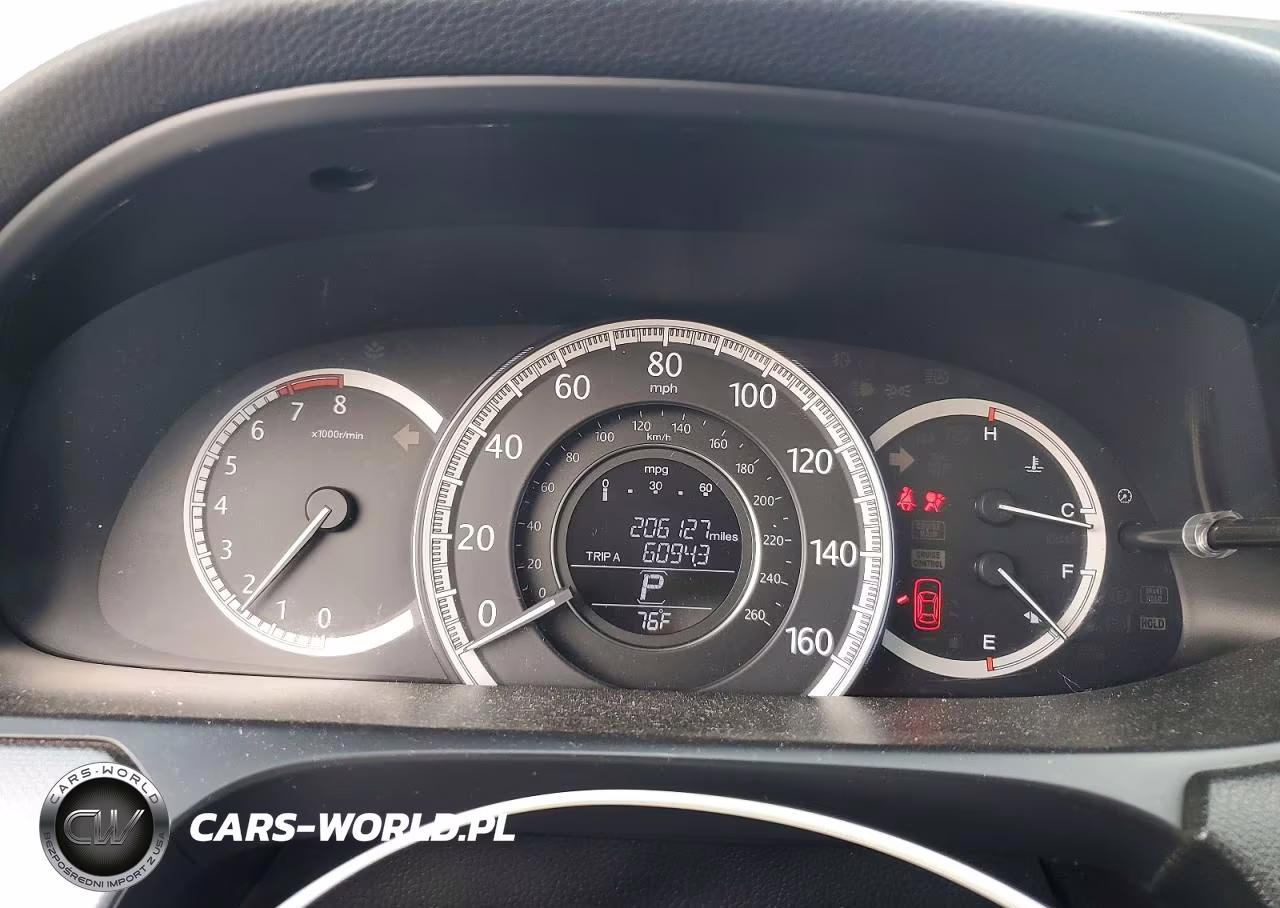 2014 Honda Accord Lx VIN:1HGCR2F32EA125004 - 9
