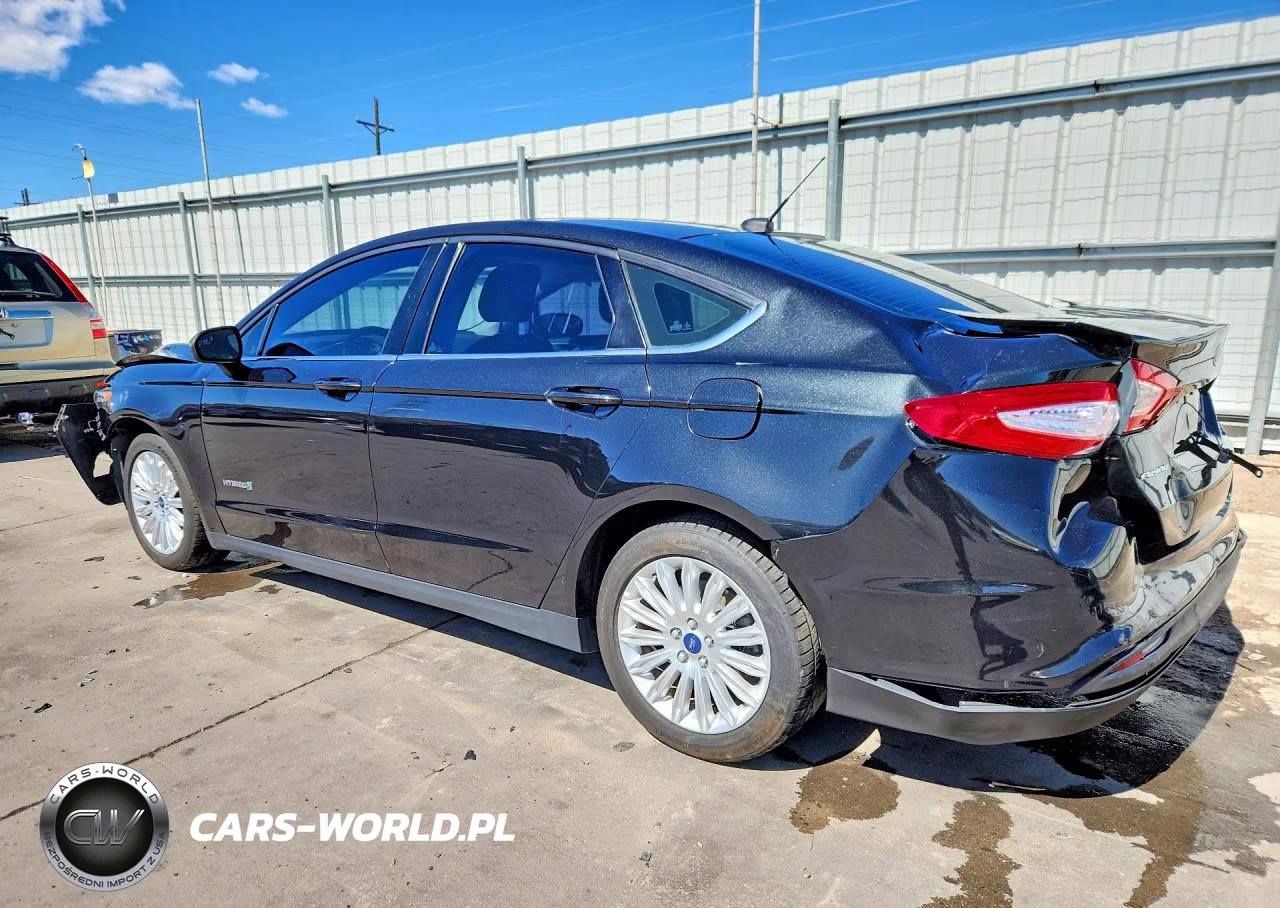 2014 Ford Fusion S Hybrid VIN:3FA6P0UU7ER306225 - 2