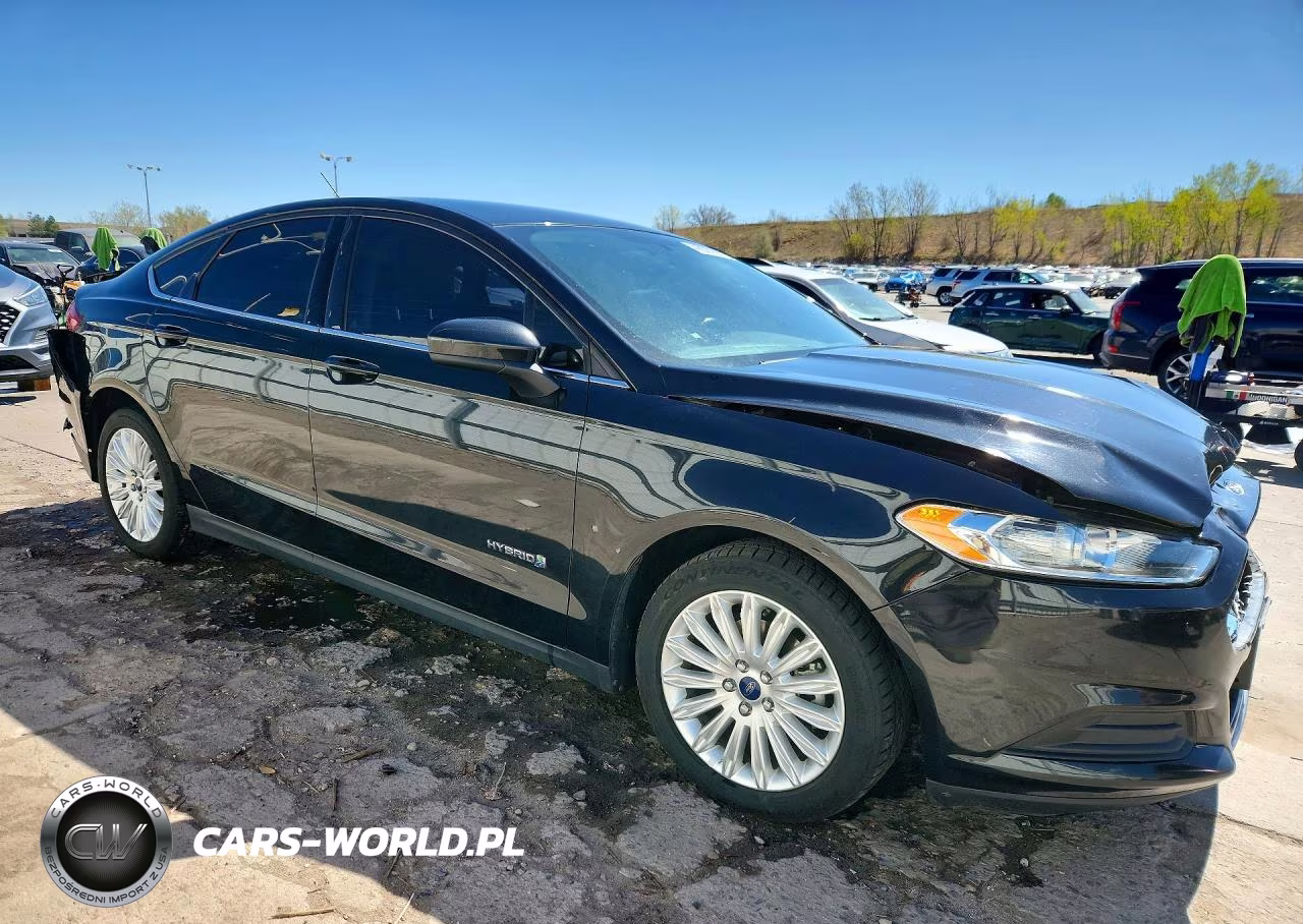 2014 Ford Fusion S Hybrid VIN:3FA6P0UU7ER306225 - 4