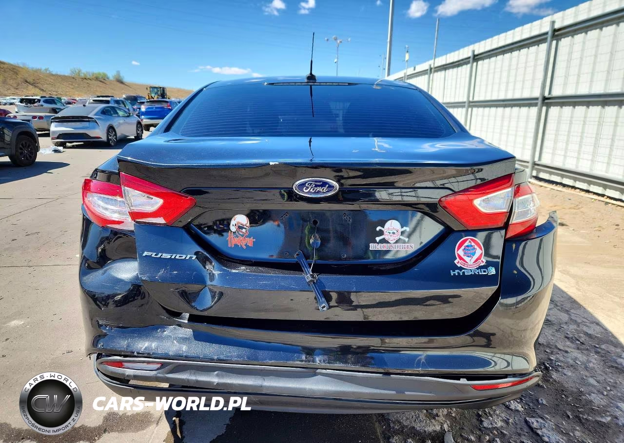 2014 Ford Fusion S Hybrid VIN:3FA6P0UU7ER306225 - 6
