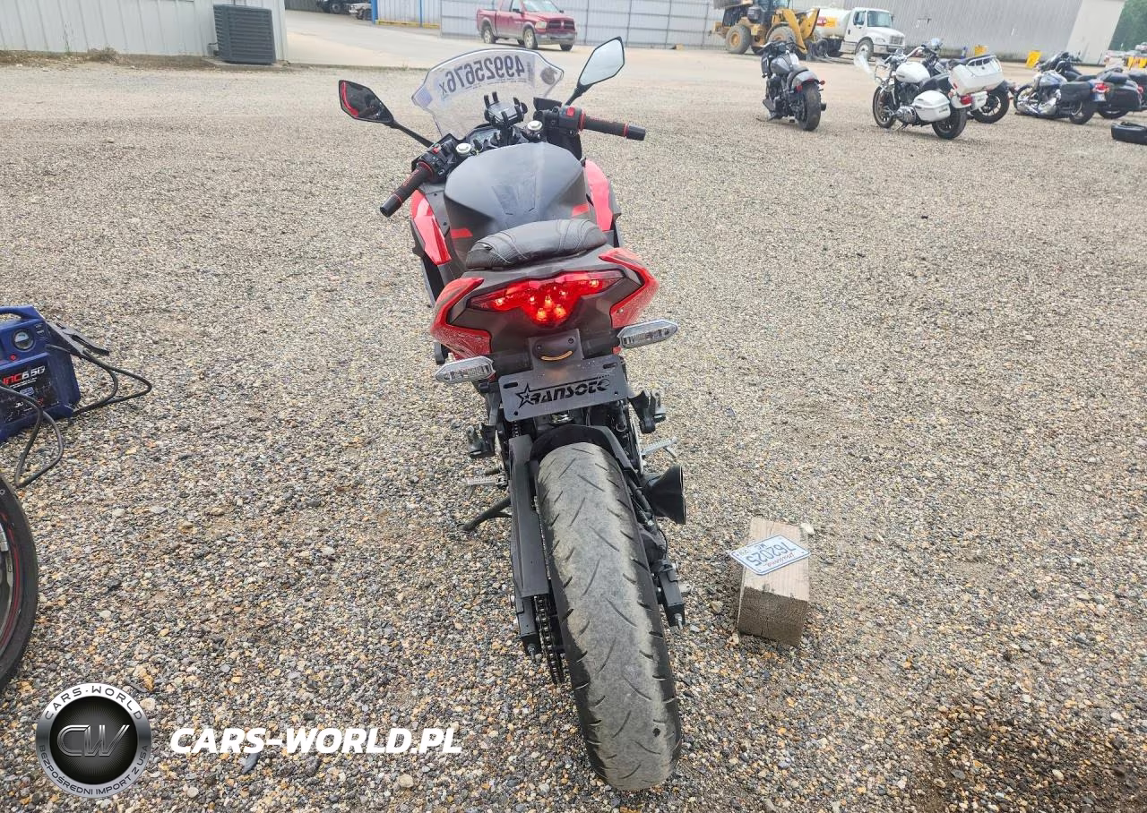 2025 Kawasaki Ex500 A VIN:ML5EXGJ10SDA67630 - 4