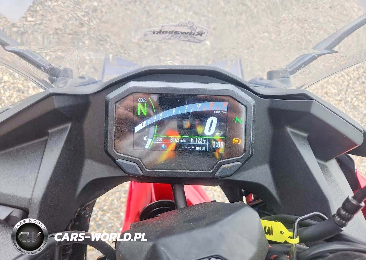 2025 Kawasaki Ex500 A VIN:ML5EXGJ10SDA67630 - 7