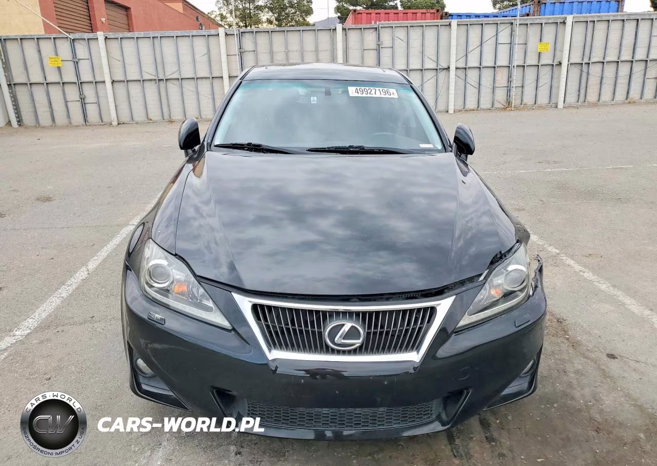 2011 Lexus Is 350 VIN:JTHBE5C29B5025665 - 5