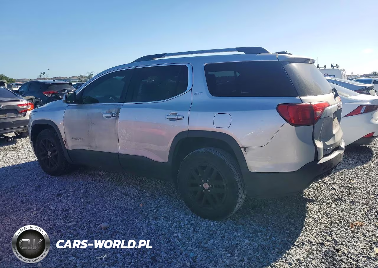 2018 GMC Acadia Slt-1 VIN:1GKKNMLA3JZ134301 - 2