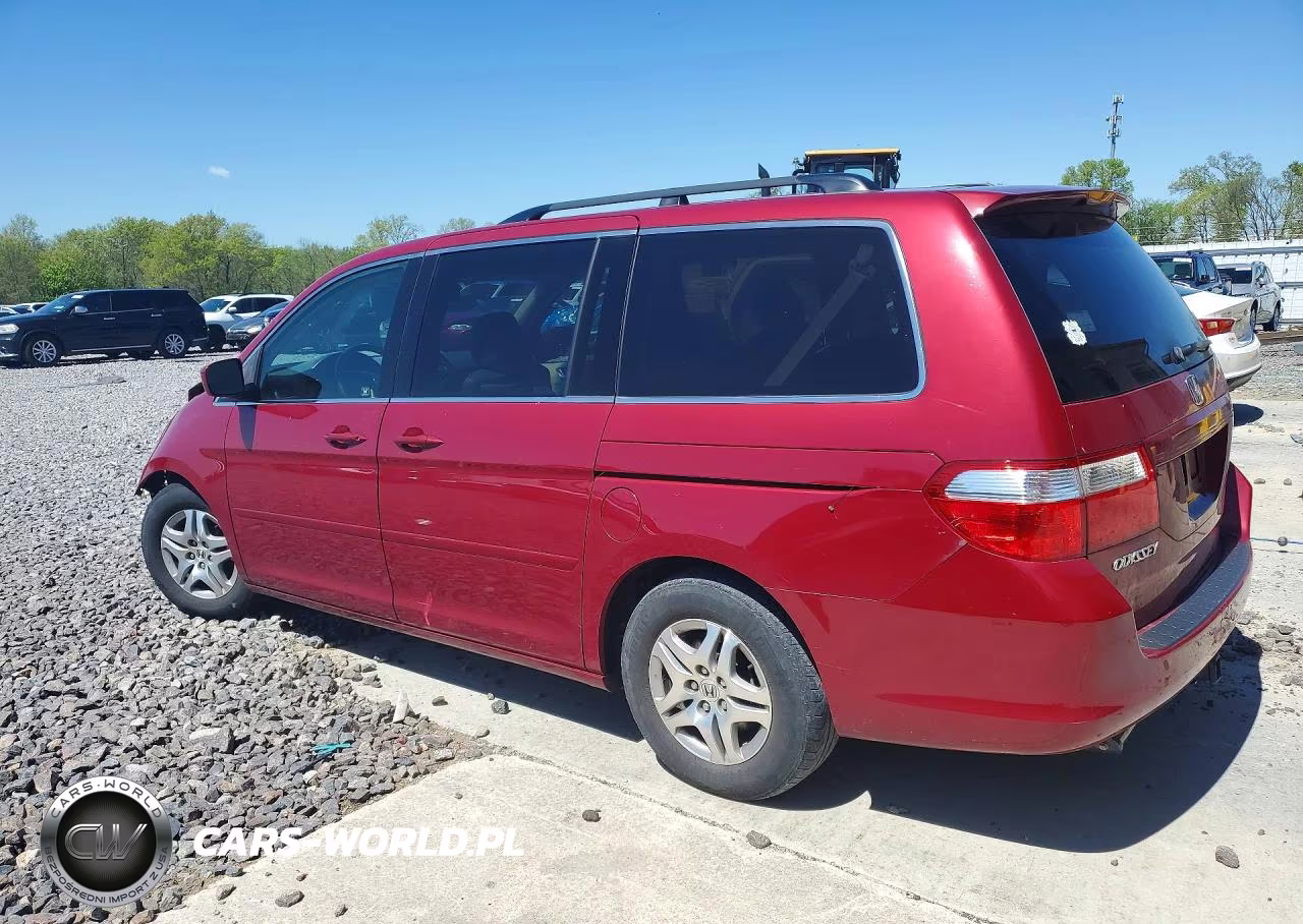 2006 Honda Odyssey Exl VIN:5FNRL38776B414677 - 2