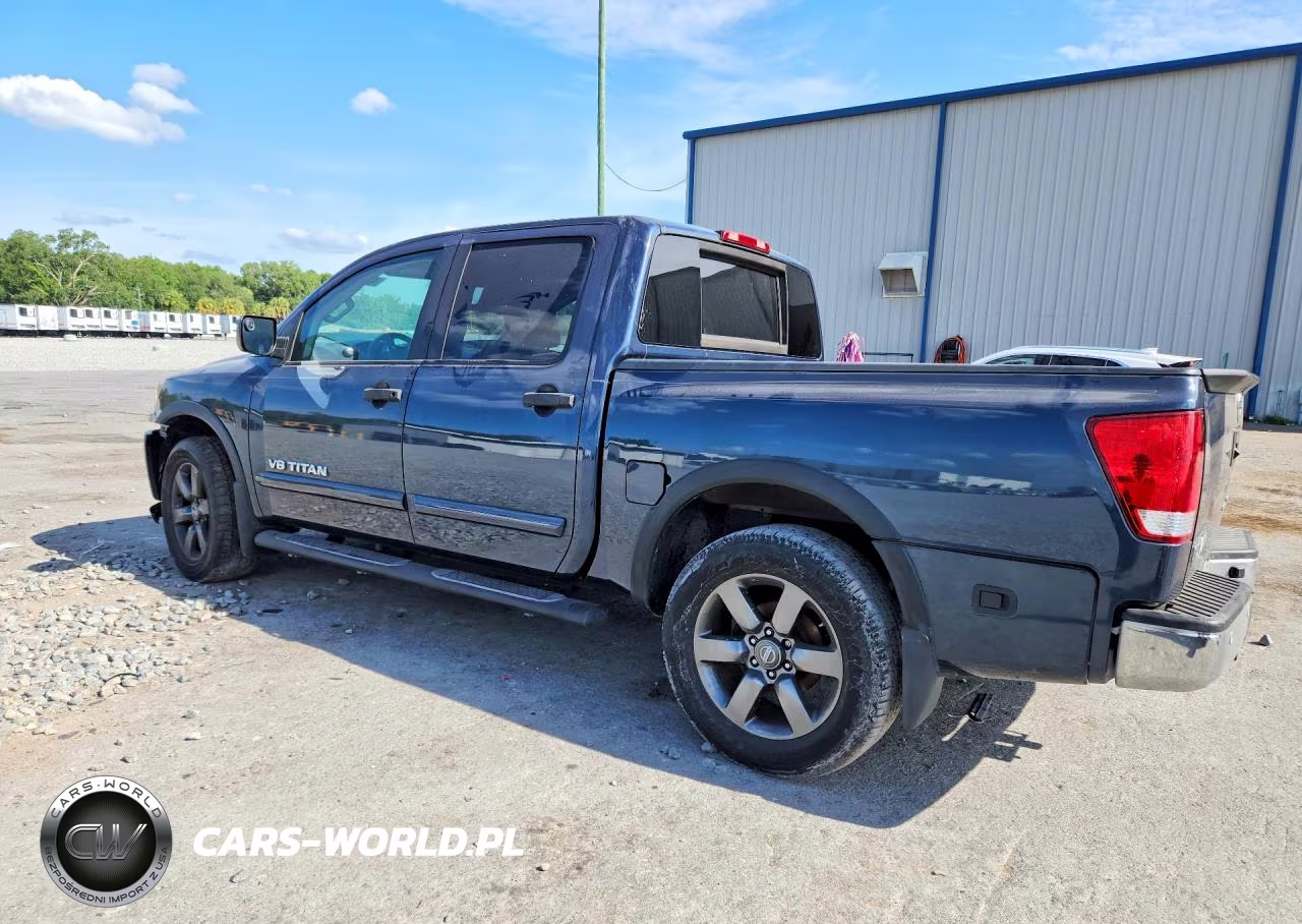 2015 Nissan Titan Sv VIN:1N6BA0ED1FN502848 - 2