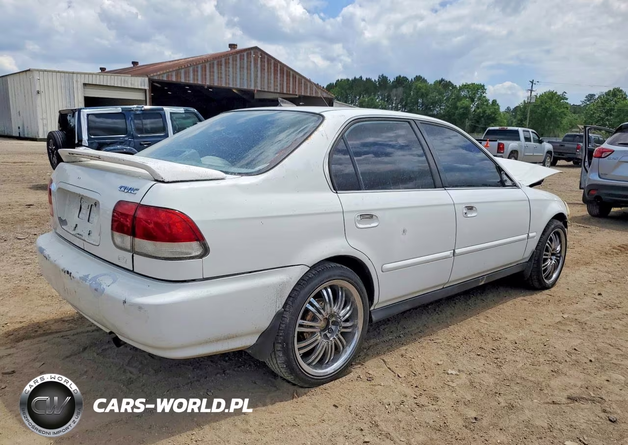 1997 Honda Civic 4D Lx VIN:JHMEJ8549VS002515 - 3