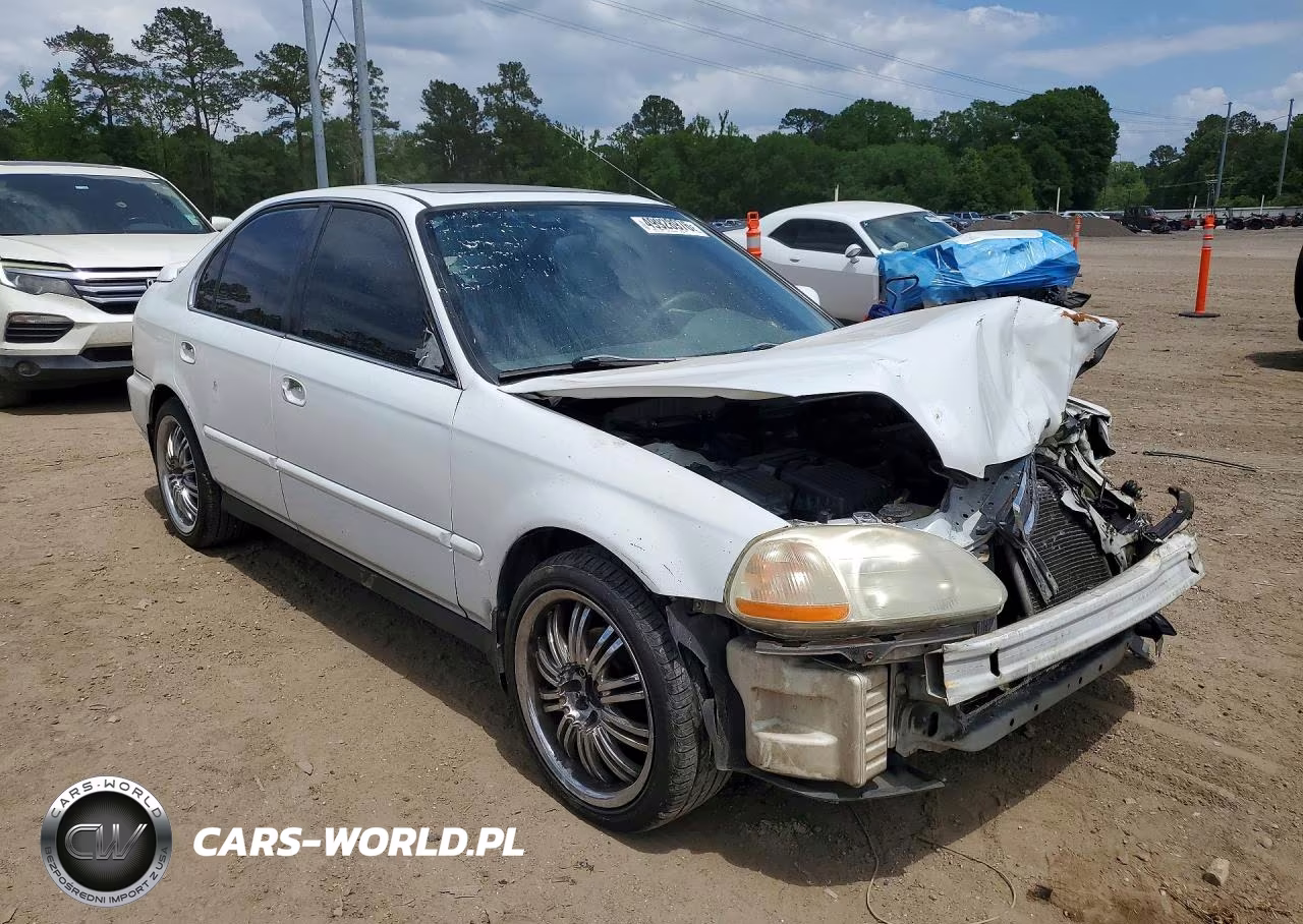 1997 Honda Civic 4D Lx VIN:JHMEJ8549VS002515 - 4