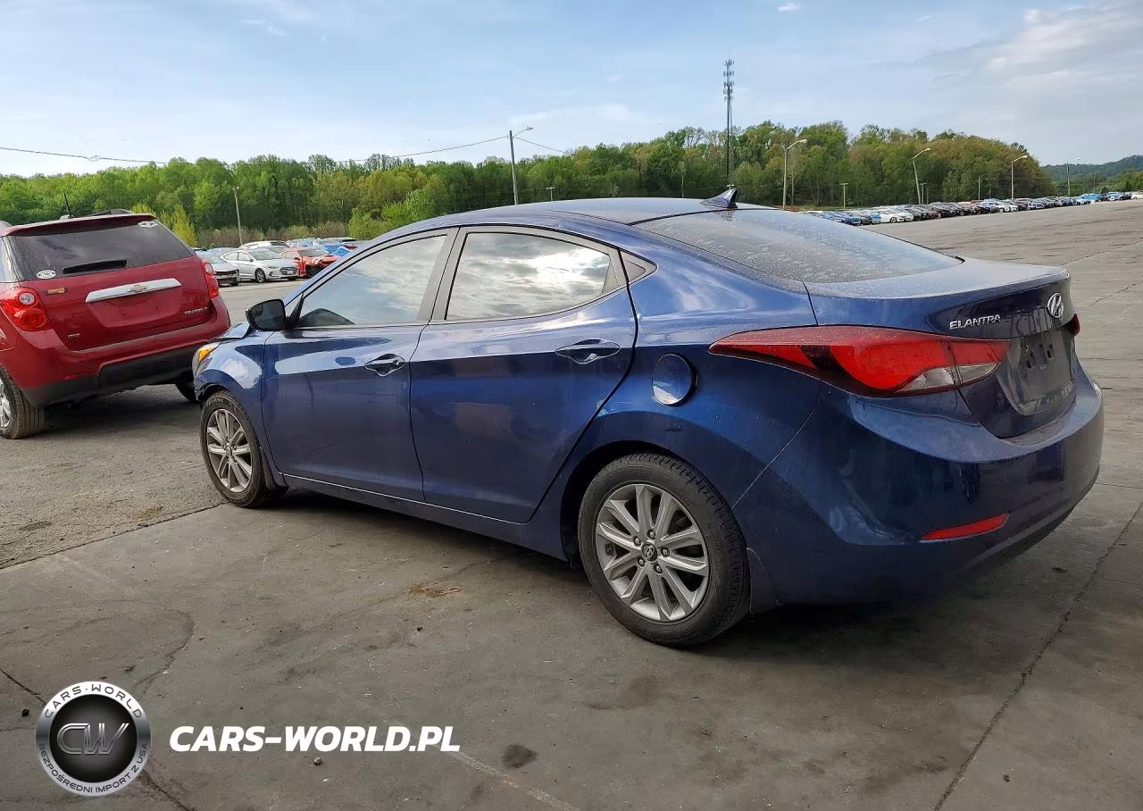 2015 Hyundai Elantra Se VIN:5NPDH4AE3FH632014 - 2