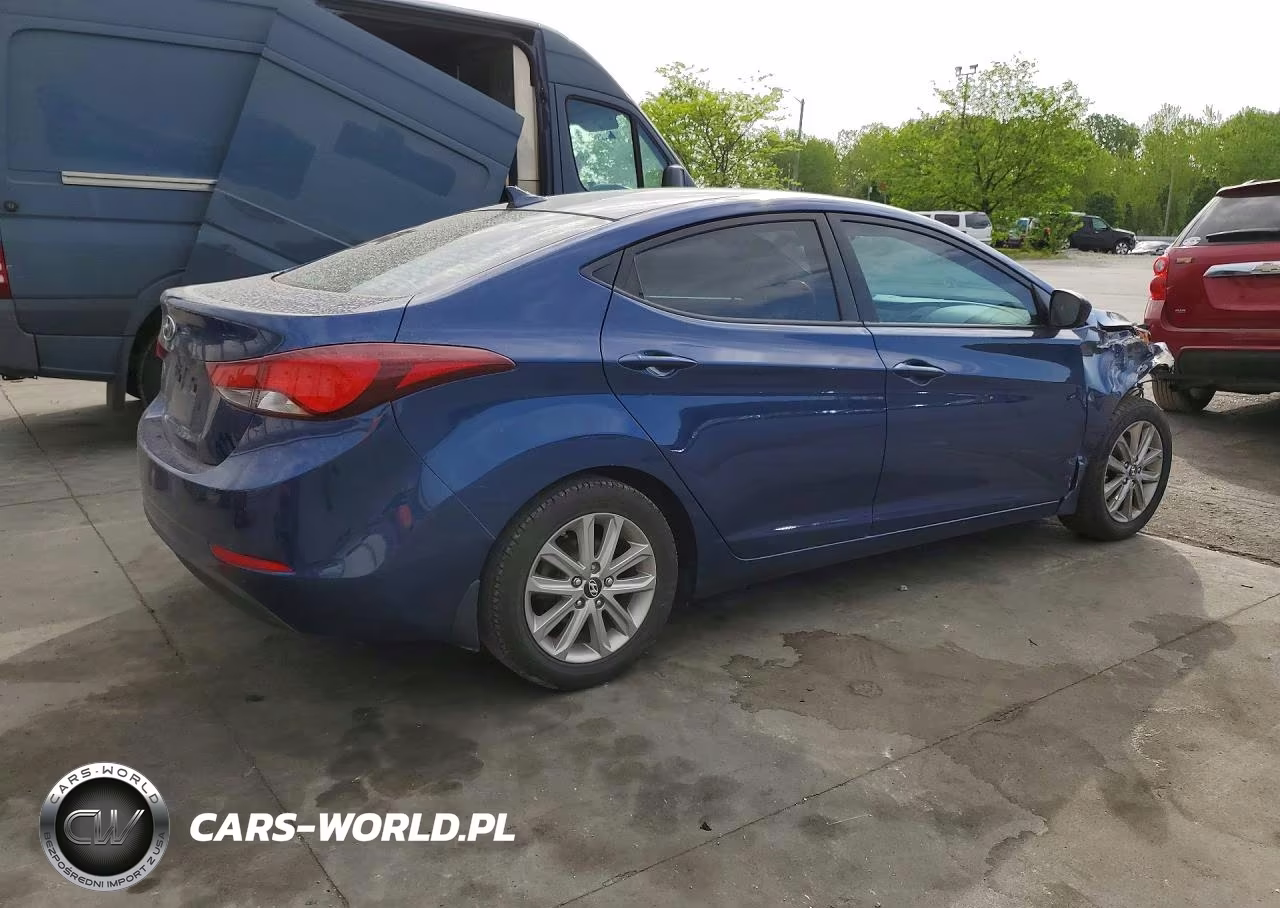 2015 Hyundai Elantra Se VIN:5NPDH4AE3FH632014 - 3