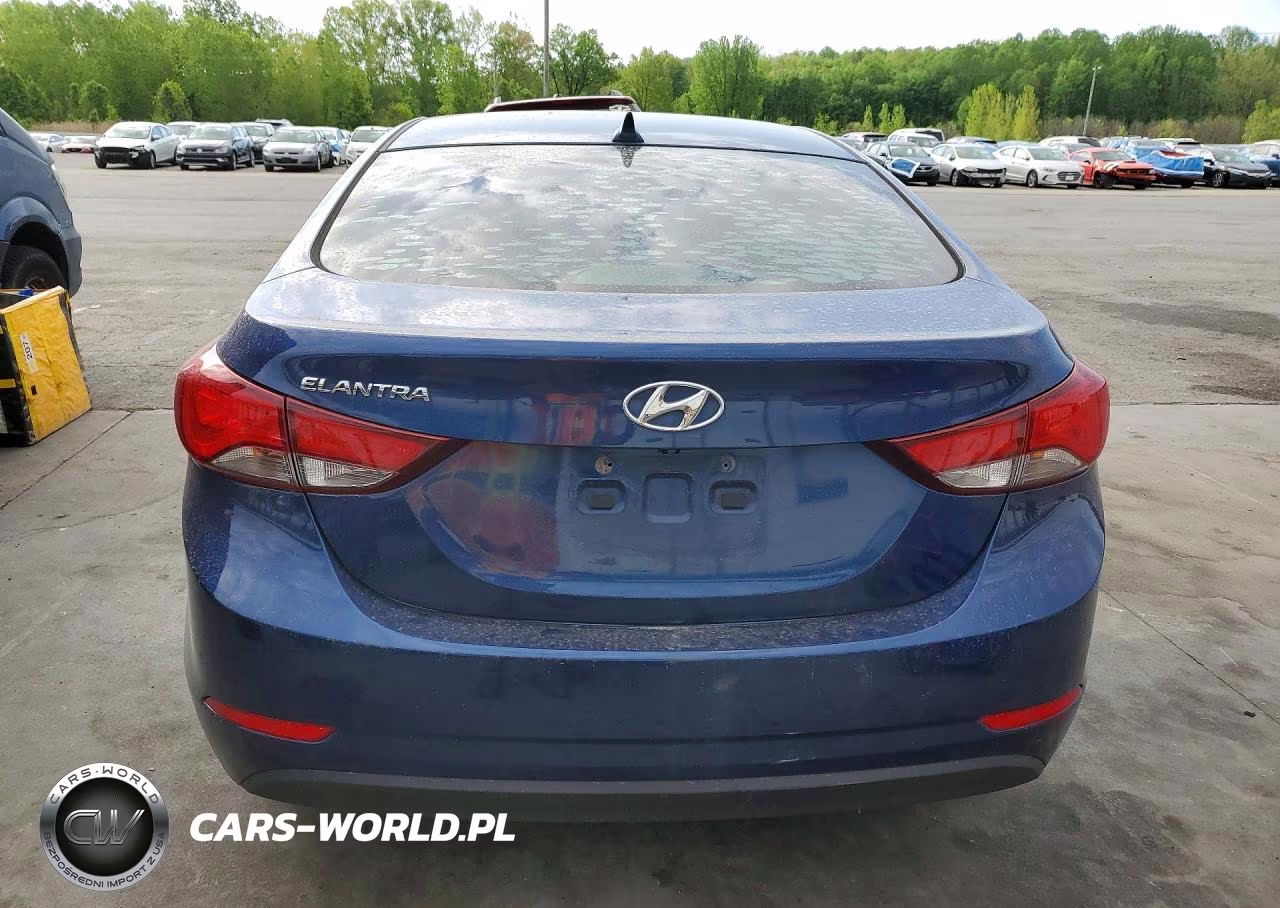 2015 Hyundai Elantra Se VIN:5NPDH4AE3FH632014 - 6