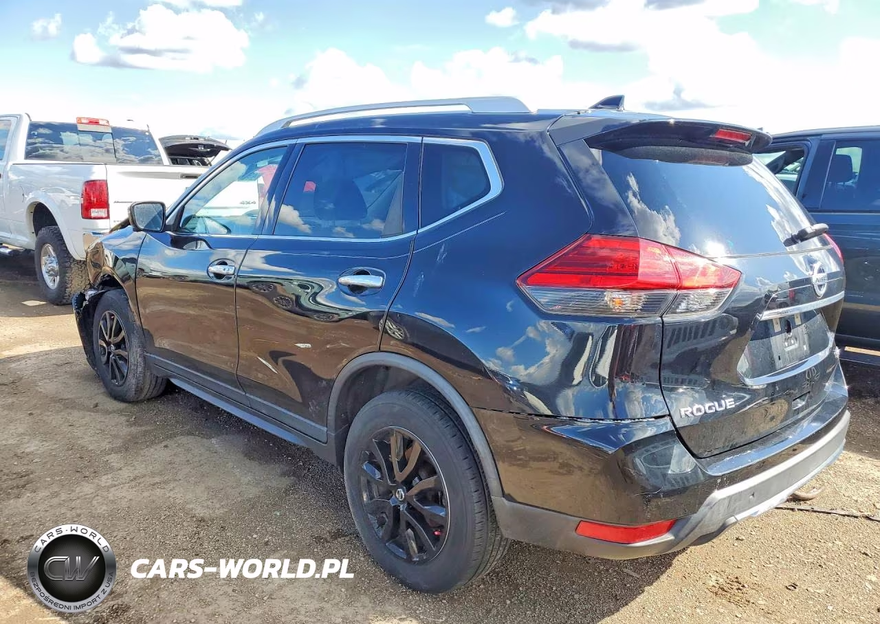 2017 Nissan Rogue Sv VIN:KNMAT2MV8HP615220 - 2