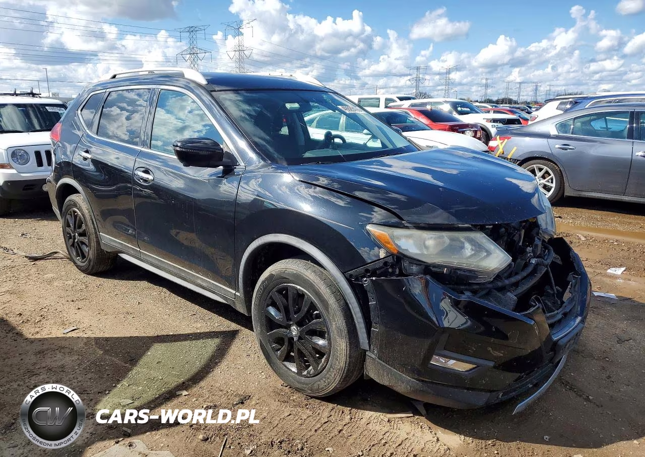 2017 Nissan Rogue Sv VIN:KNMAT2MV8HP615220 - 4