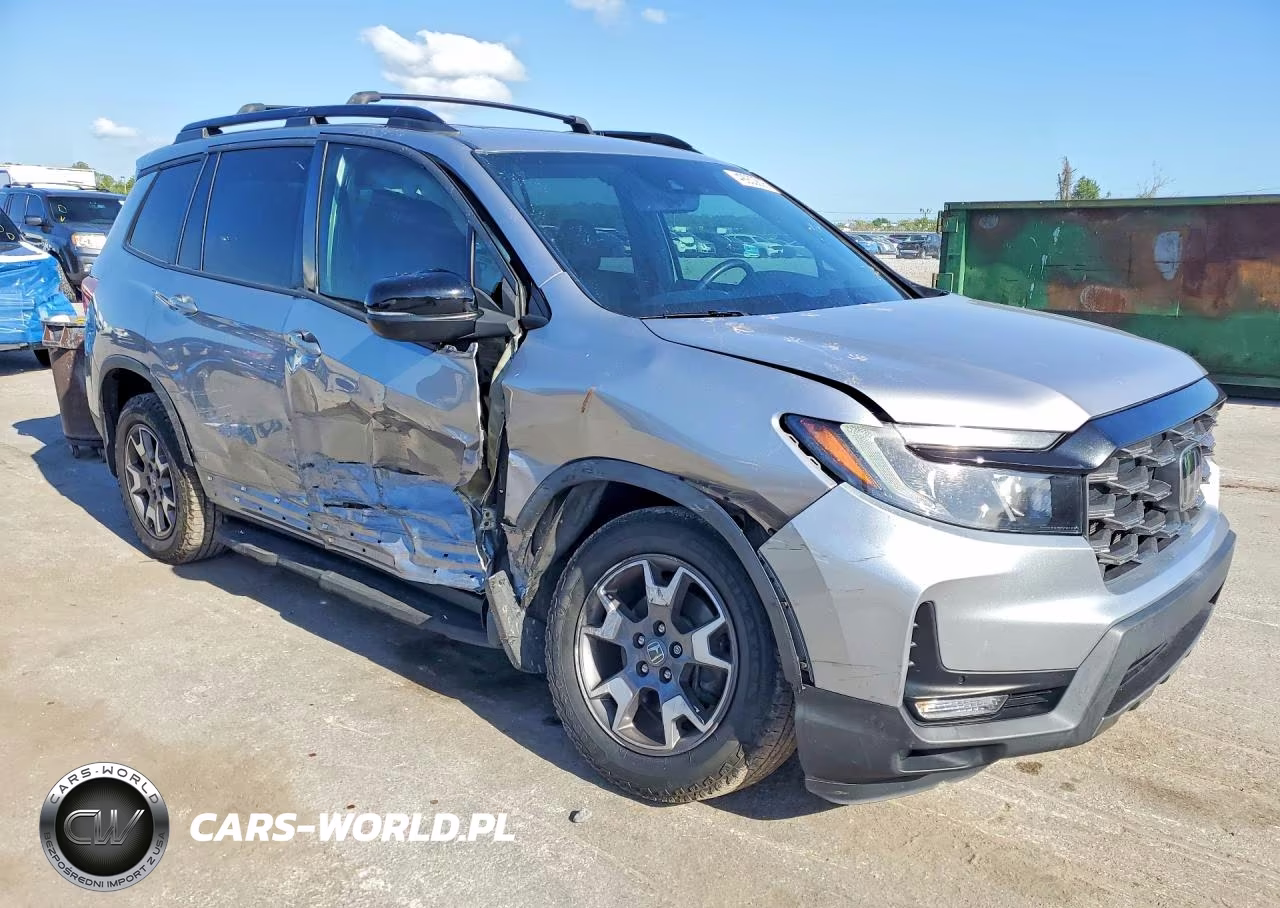 2022 Honda Passport Trail Sport VIN:5FNYF8H65NB005096 - 4