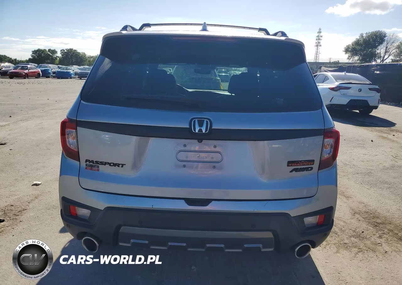 2022 Honda Passport Trail Sport VIN:5FNYF8H65NB005096 - 6