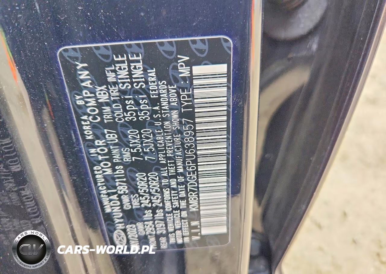 2023 Hyundai Palisade Calligraphy VIN:KM8R7DGE6PU638957 - 13