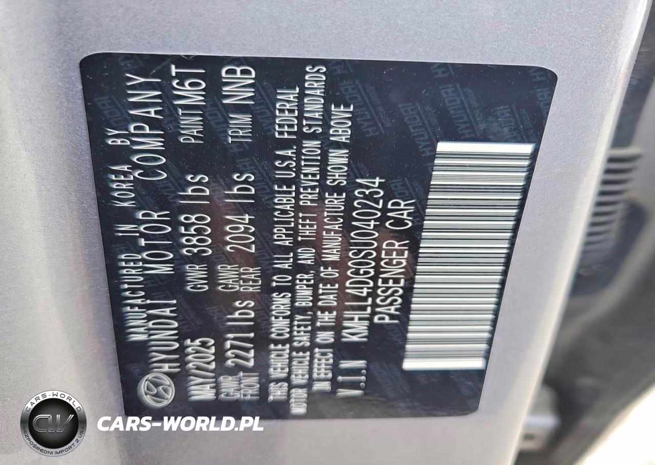 2025 Hyundai Elantra Se VIN:KMHLL4DG0SU040234 - 13