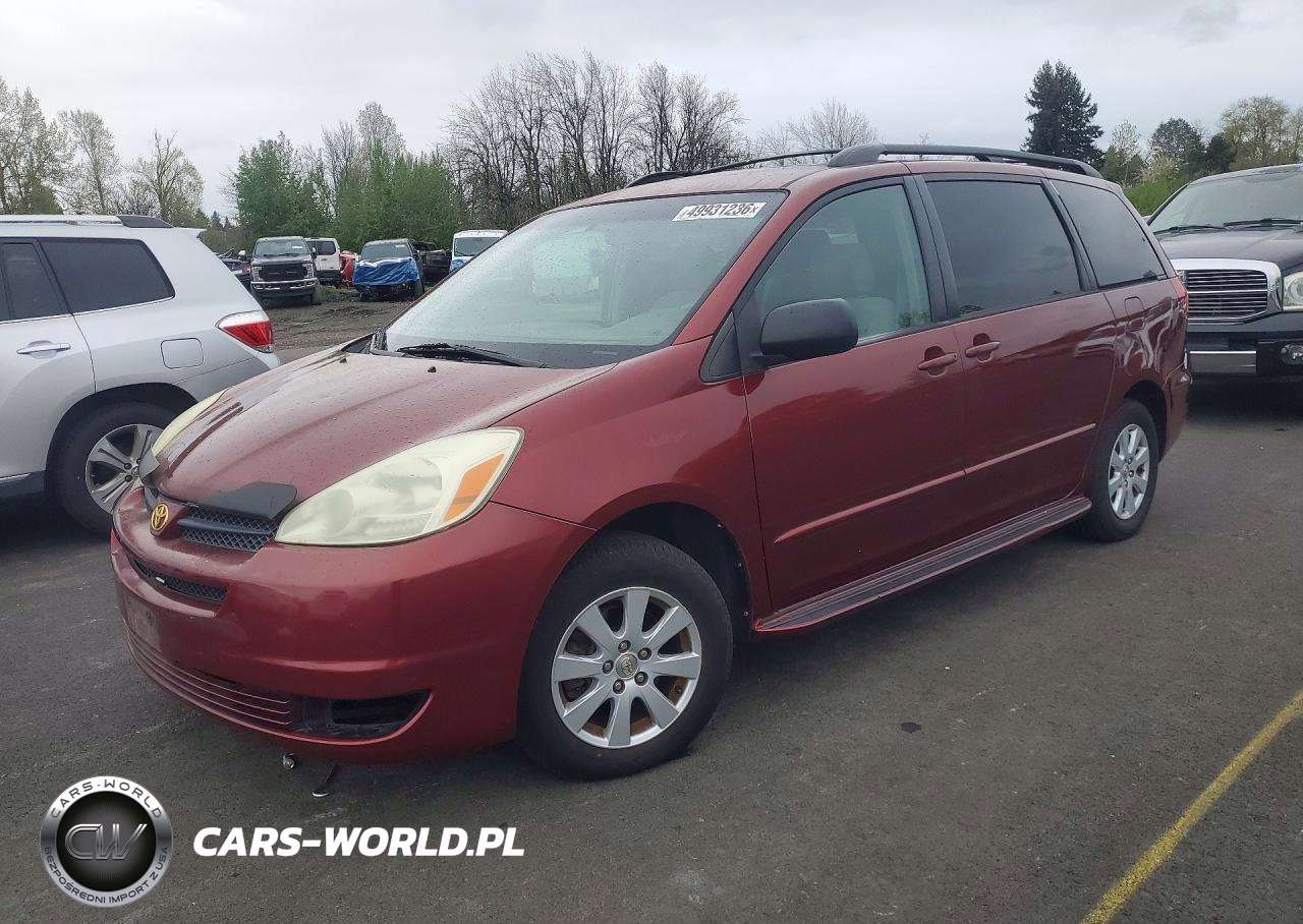 2004 Toyota Sienna Le 7 Passenger