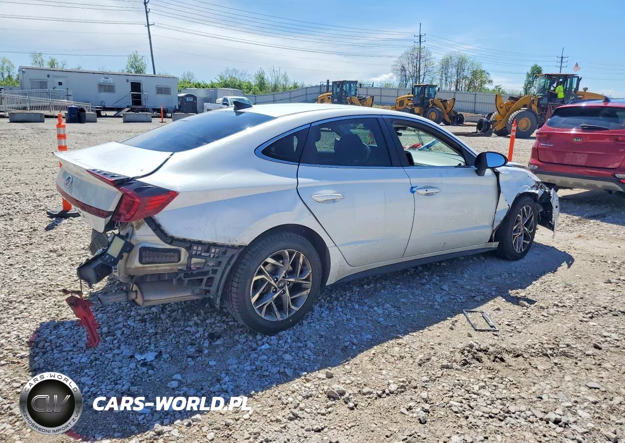 2021 Hyundai Sonata Sel VIN:5NPEL4JA8MH098117 - 3