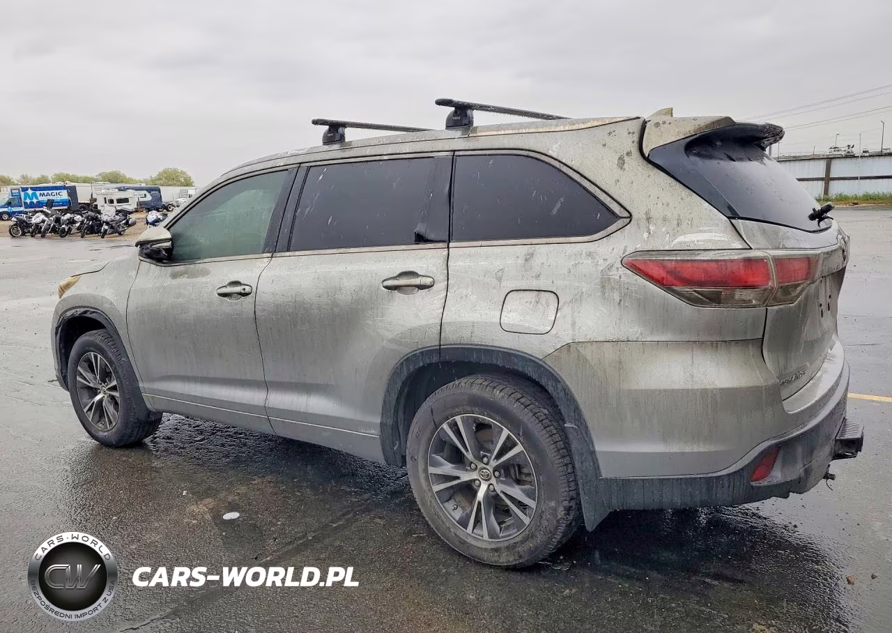 2016 Toyota Highlander Xle VIN:5TDJKRFH6GS252617 - 2