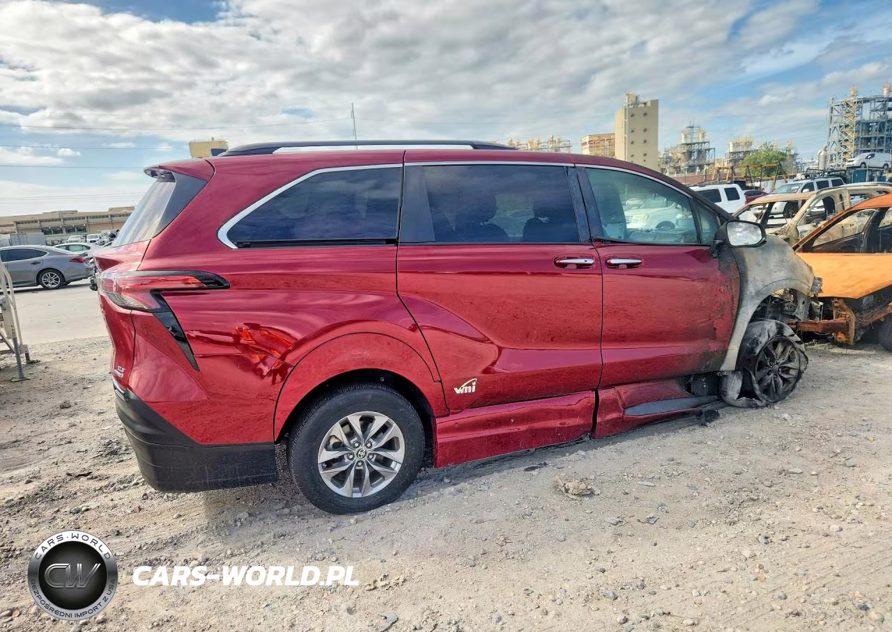 2022 Toyota Sienna Xle VIN:5TDJRKEC2NS091334 - 3