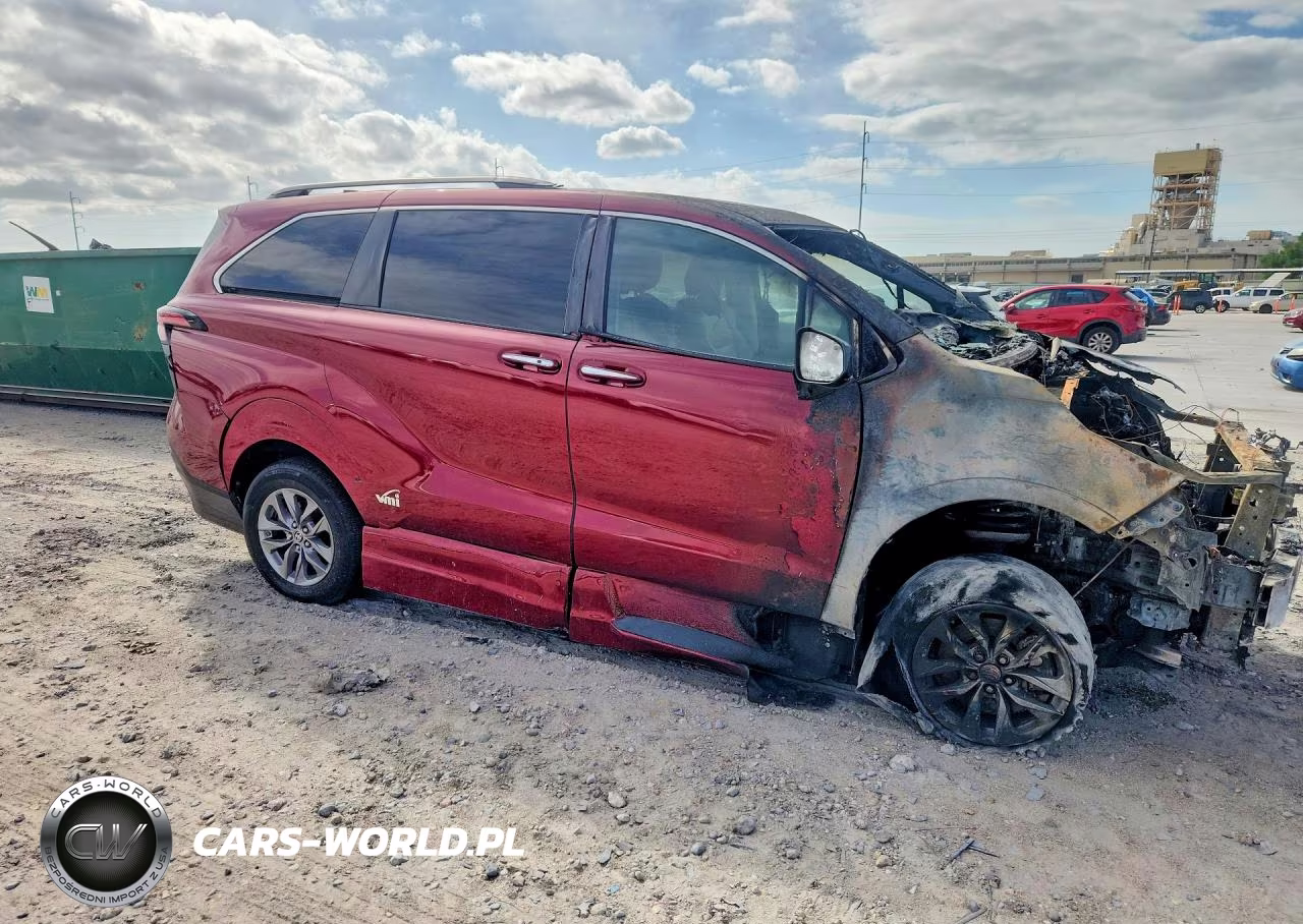 2022 Toyota Sienna Xle VIN:5TDJRKEC2NS091334 - 4