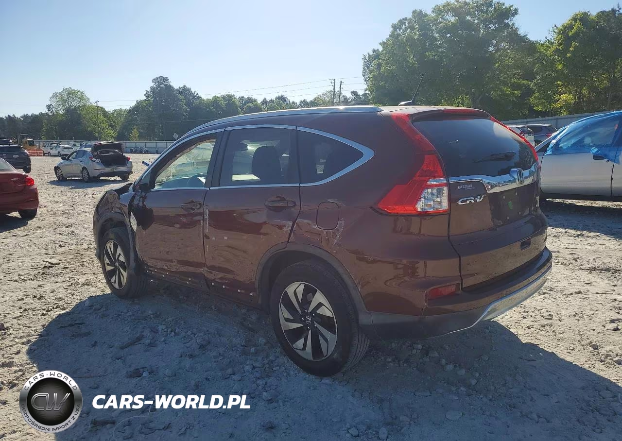 2015 Honda Cr-V Touring VIN:5J6RM4H99FL106566 - 2