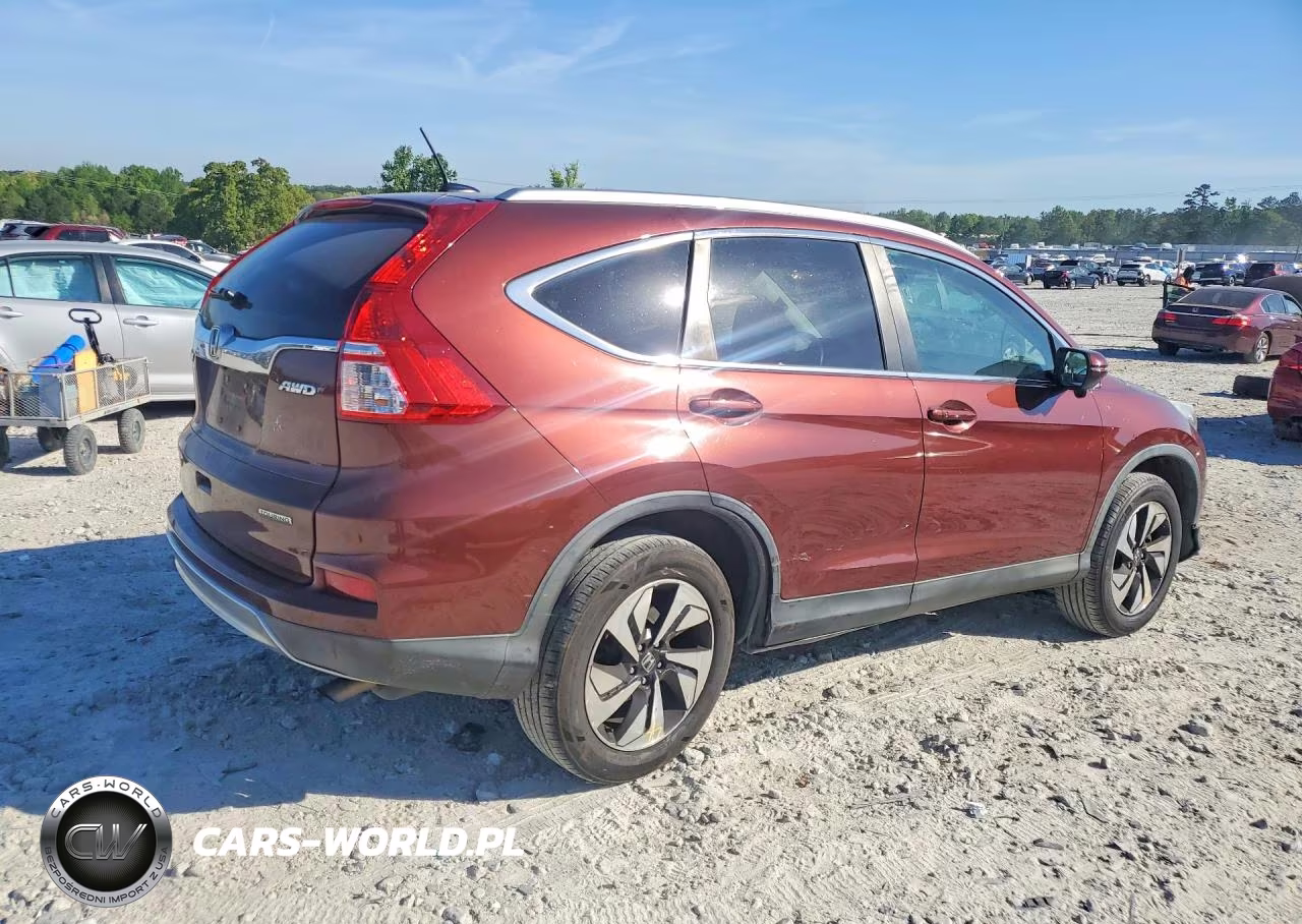 2015 Honda Cr-V Touring VIN:5J6RM4H99FL106566 - 3
