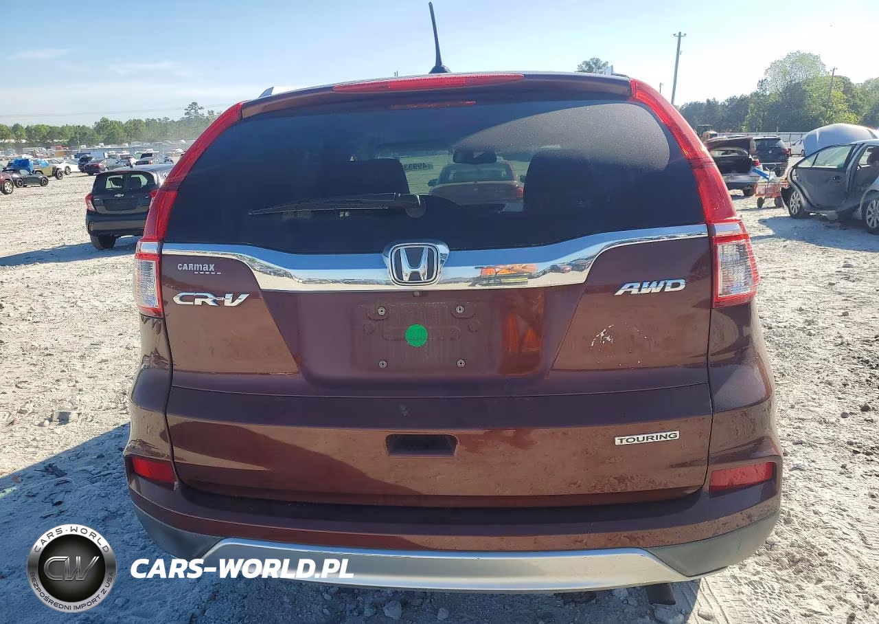 2015 Honda Cr-V Touring VIN:5J6RM4H99FL106566 - 6