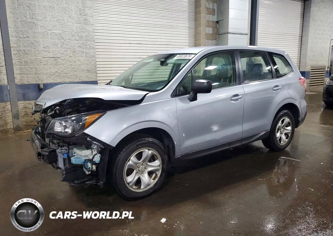 2016 Subaru Forester 2.5I VIN:JF2SJAAC4GG452623 - 1