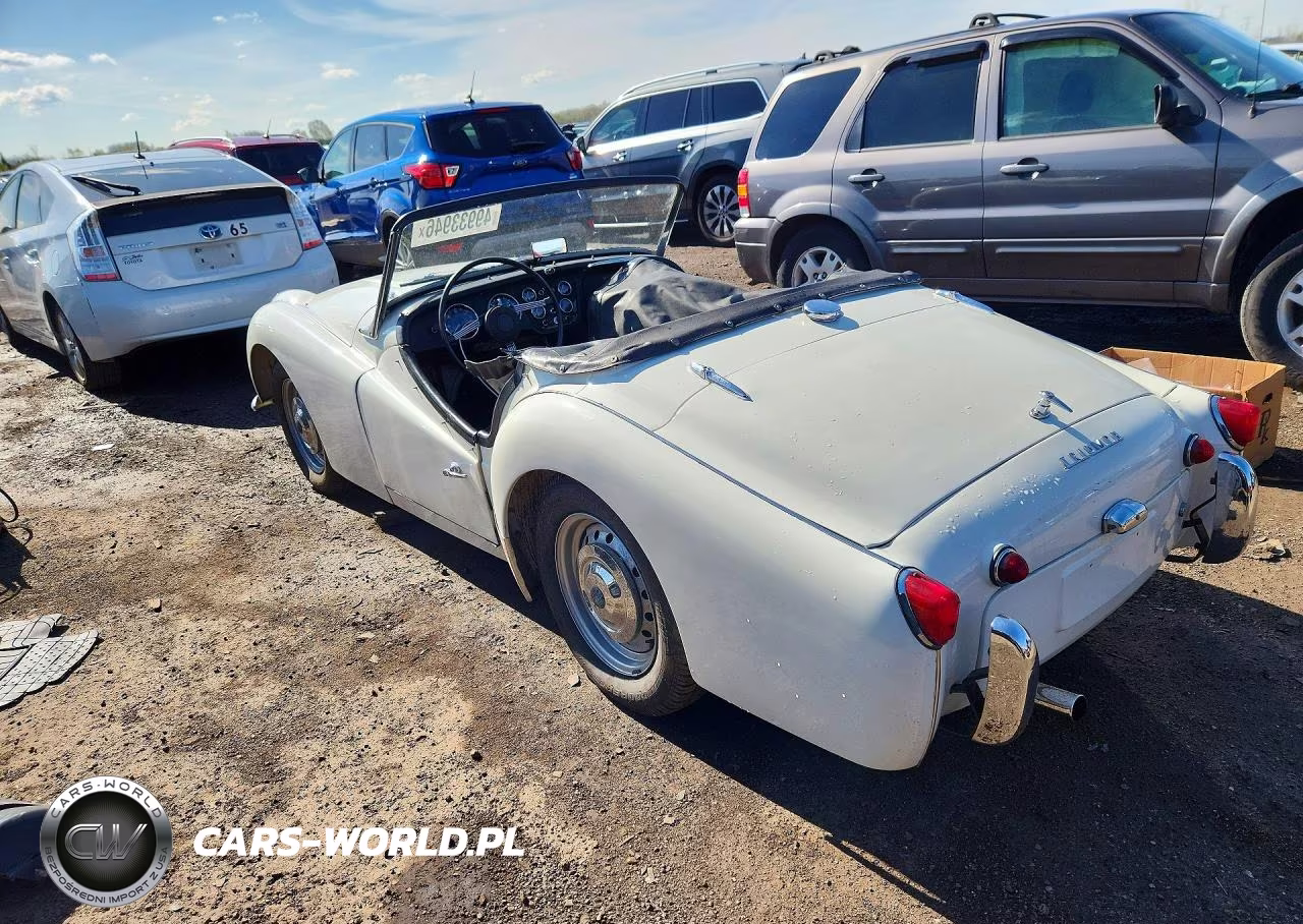 1962 Triumph Car Tr3A VIN:TS77720L - 2