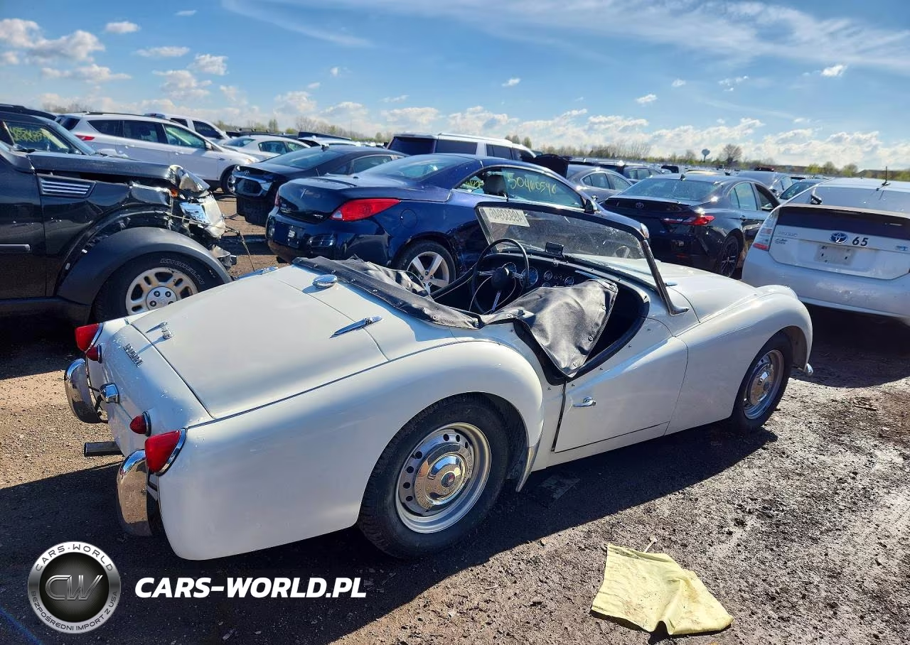 1962 Triumph Car Tr3A VIN:TS77720L - 3