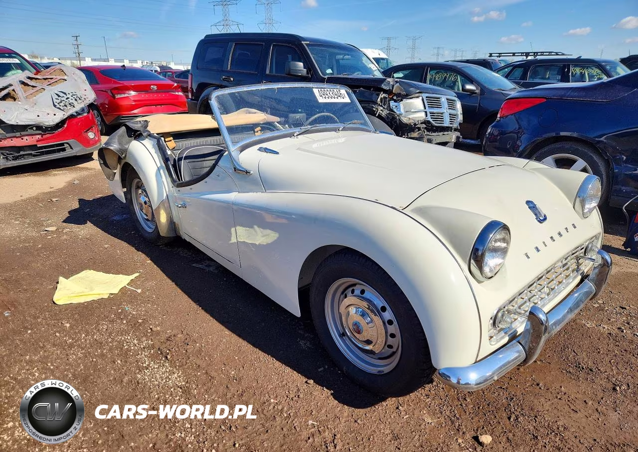 1962 Triumph Car Tr3A VIN:TS77720L - 4