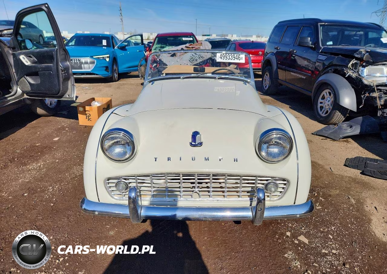 1962 Triumph Car Tr3A VIN:TS77720L - 5