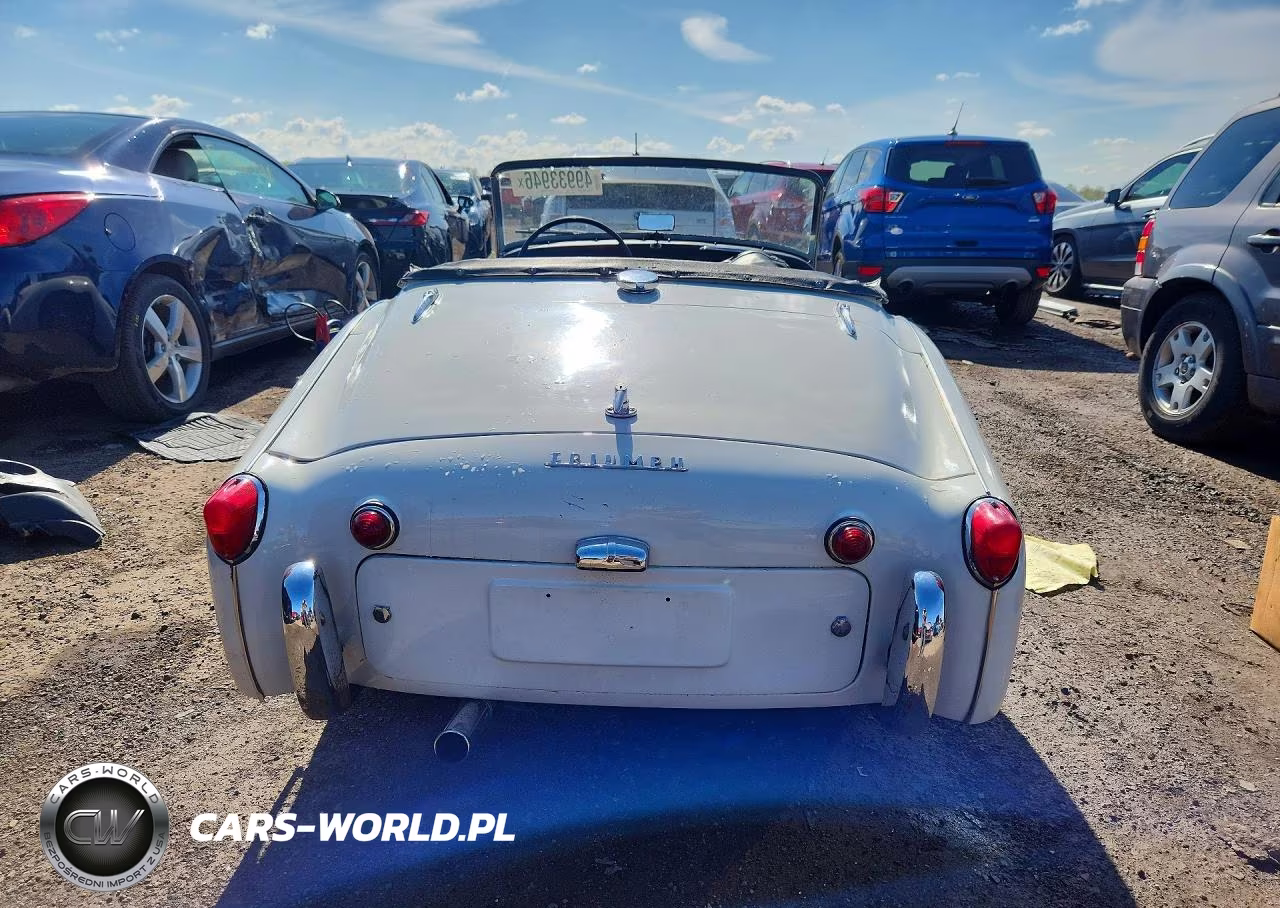 1962 Triumph Car Tr3A VIN:TS77720L - 6