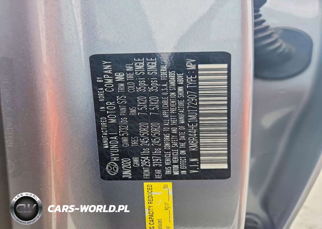 2021 Hyundai Palisade Sel VIN:KM8R44HE1MU172907 - 14