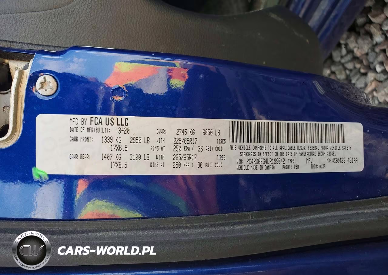 2020 Dodge Grand Caravan Gt VIN:2C4RDGEG4LR199042 - 13