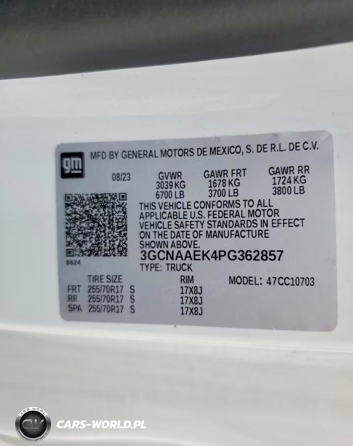 2023 Chevrolet Silverado C1500 VIN:3GCNAAEK4PG362857 - 12