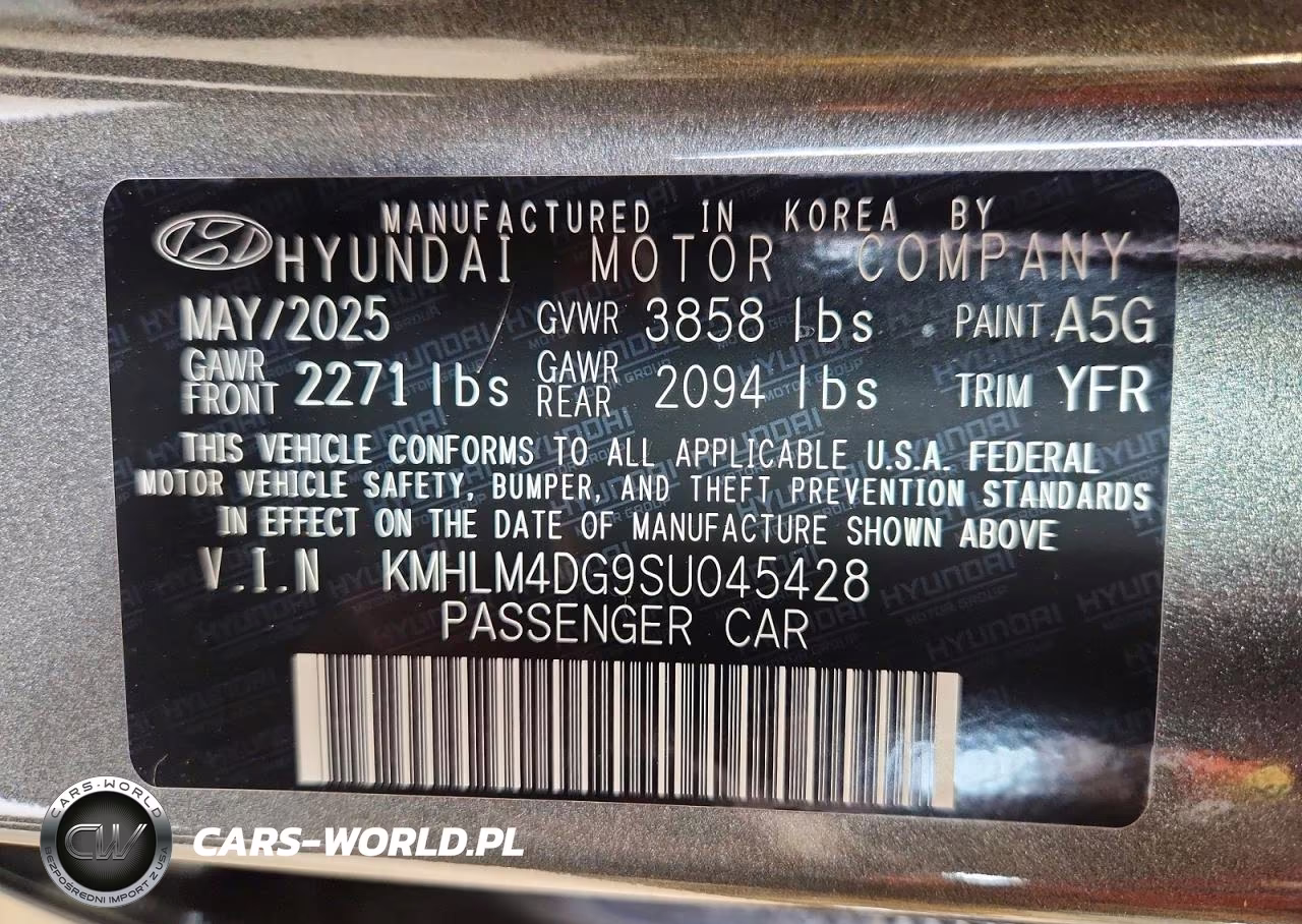 2025 Hyundai Elantra Sel Sport VIN:KMHLM4DG9SU045428 - 13