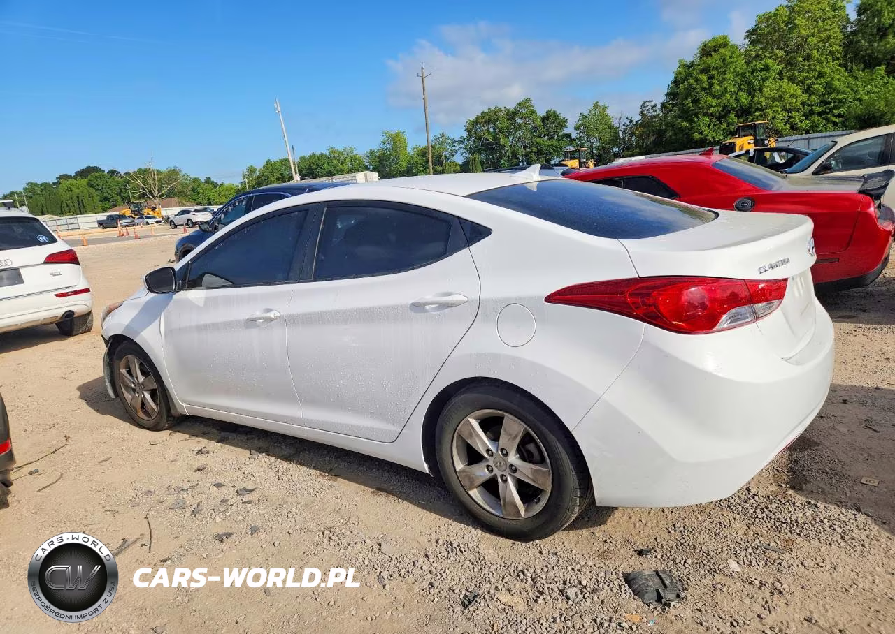 2013 Hyundai Elantra Gls VIN:5NPDH4AE6DH285601 - 2