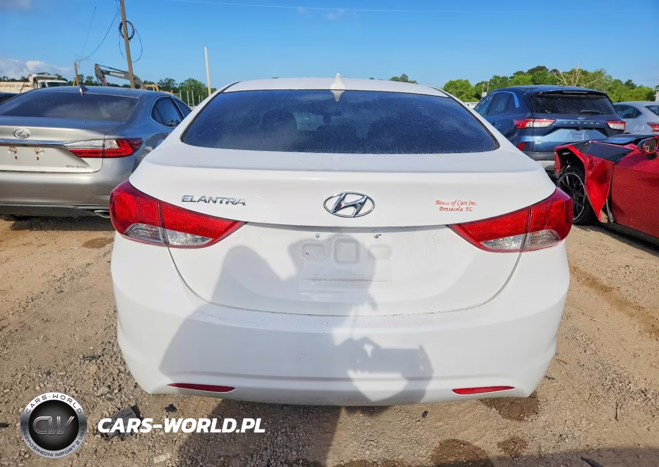 2013 Hyundai Elantra Gls VIN:5NPDH4AE6DH285601 - 6