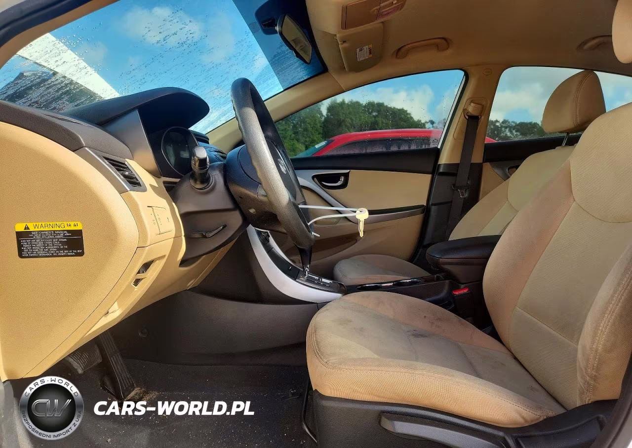 2013 Hyundai Elantra Gls VIN:5NPDH4AE6DH285601 - 7