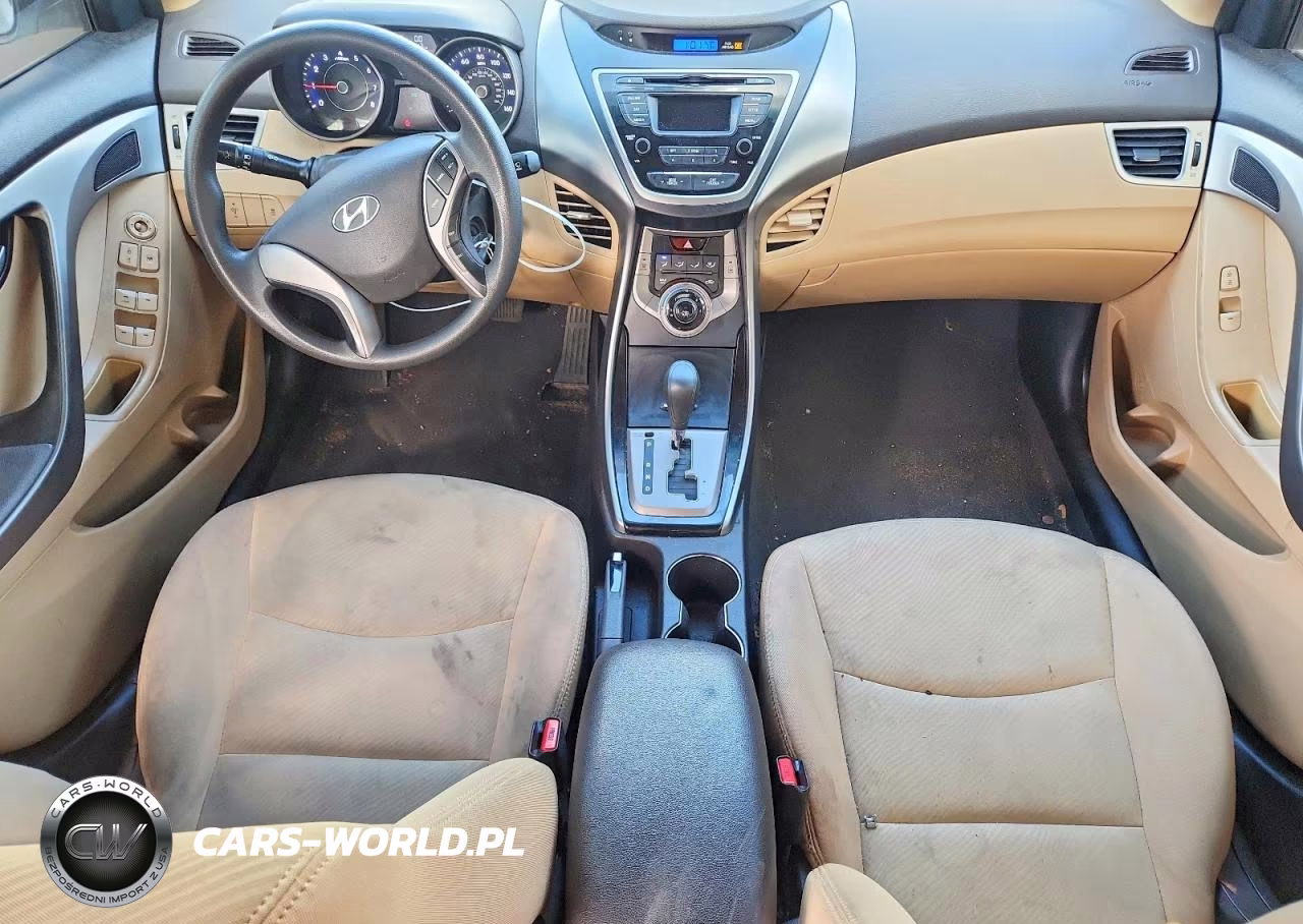 2013 Hyundai Elantra Gls VIN:5NPDH4AE6DH285601 - 8