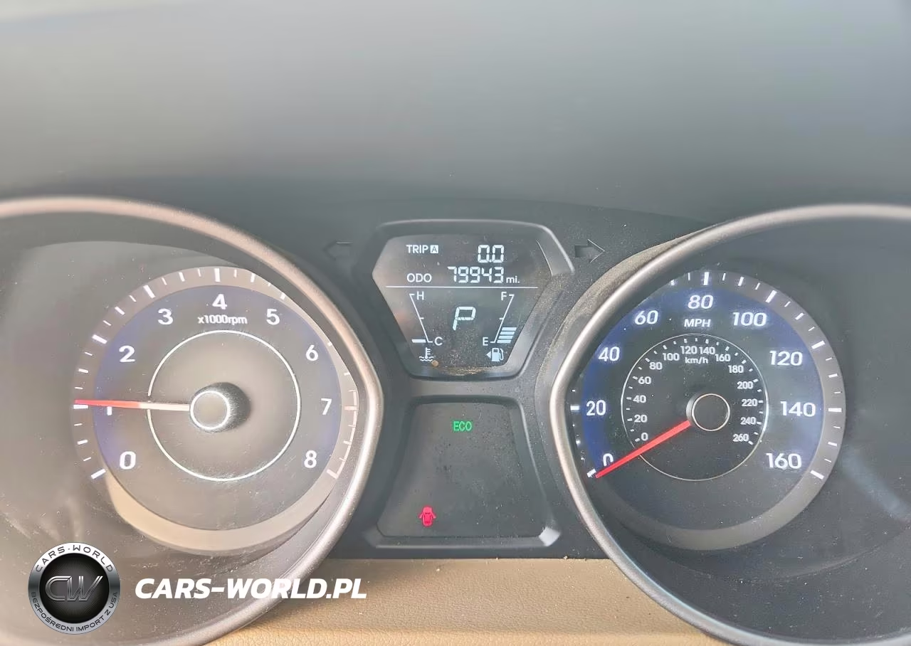 2013 Hyundai Elantra Gls VIN:5NPDH4AE6DH285601 - 9