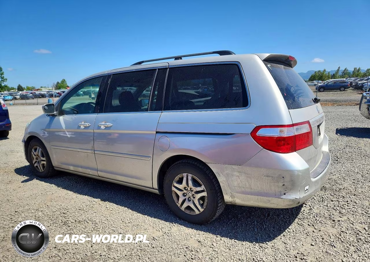 2005 Honda Odyssey Exl VIN:5FNRL386X5B037980 - 2