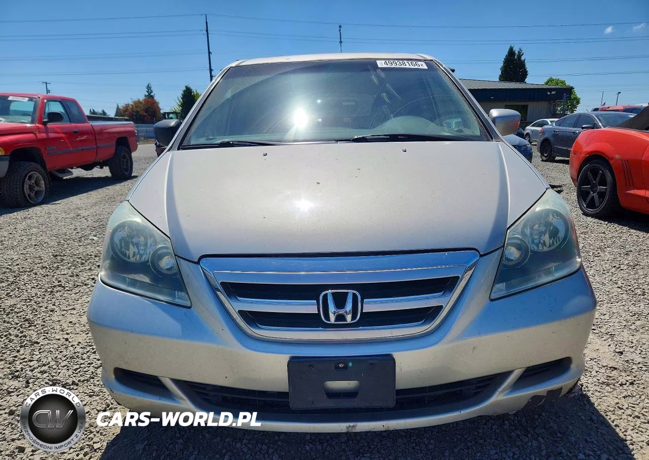 2005 Honda Odyssey Exl VIN:5FNRL386X5B037980 - 5