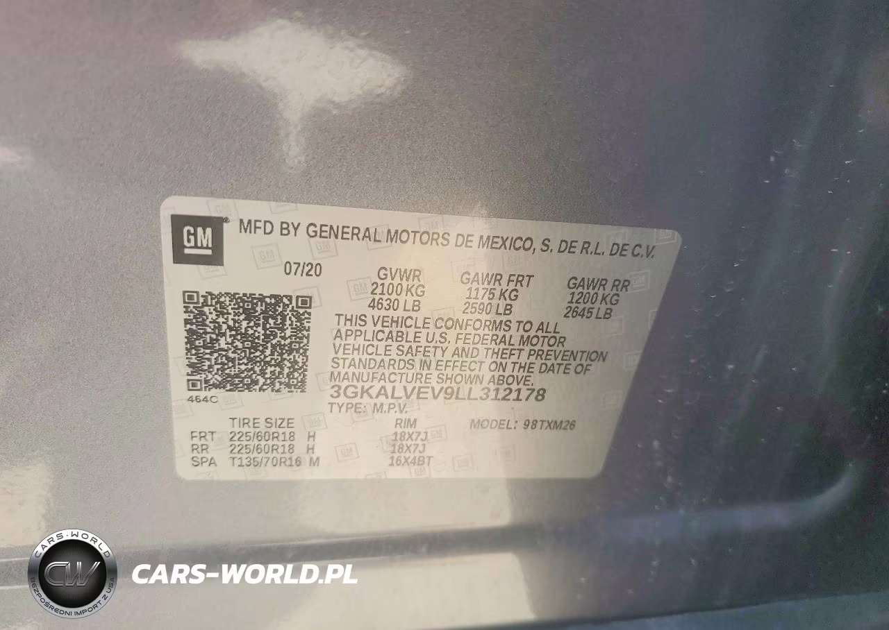 2020 GMC Terrain Slt VIN:3GKALVEV9LL312178 - 13