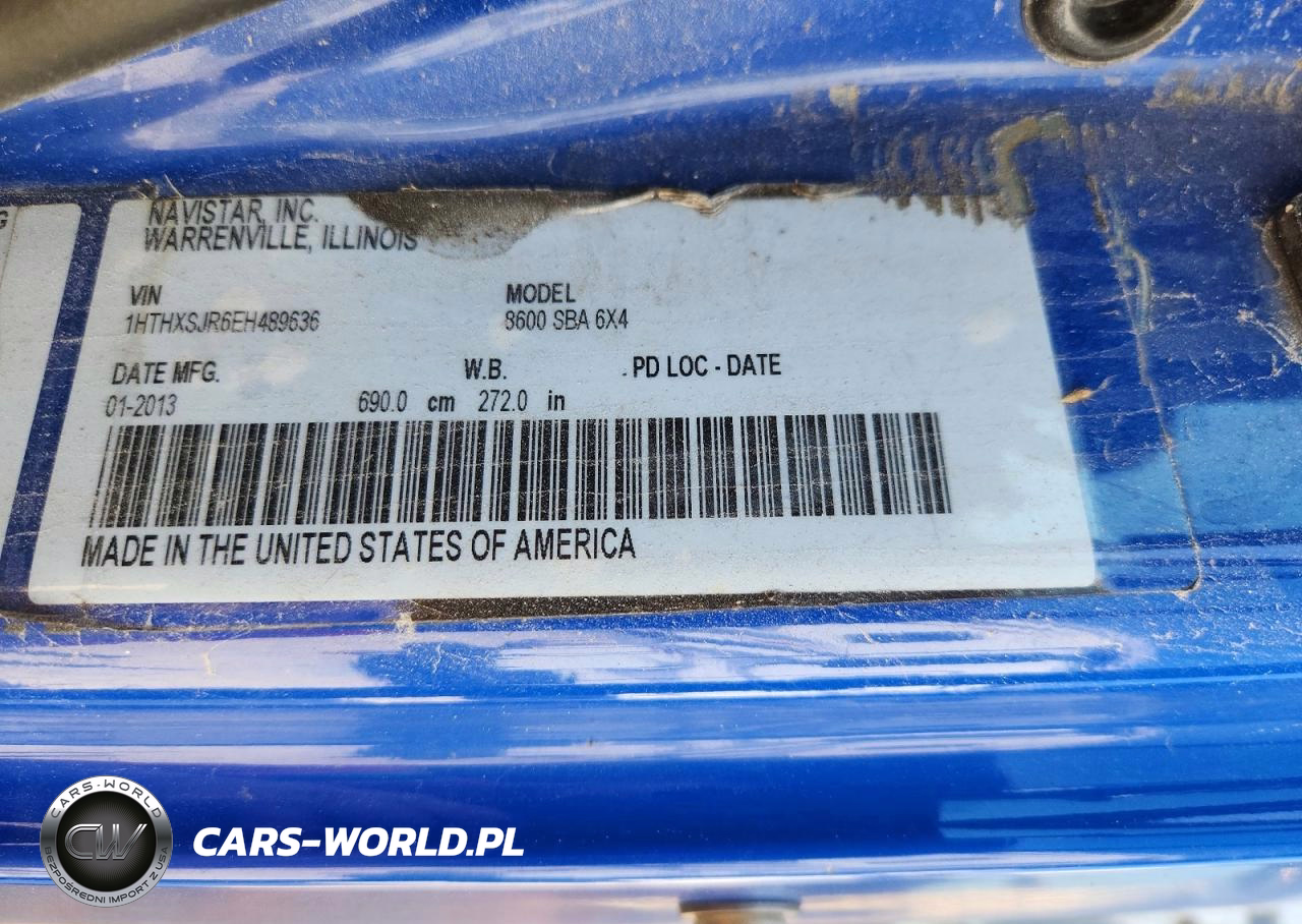 INTERNATIONAL 8000 8600 VIN:1HTHXSJR6EH489636 - 14