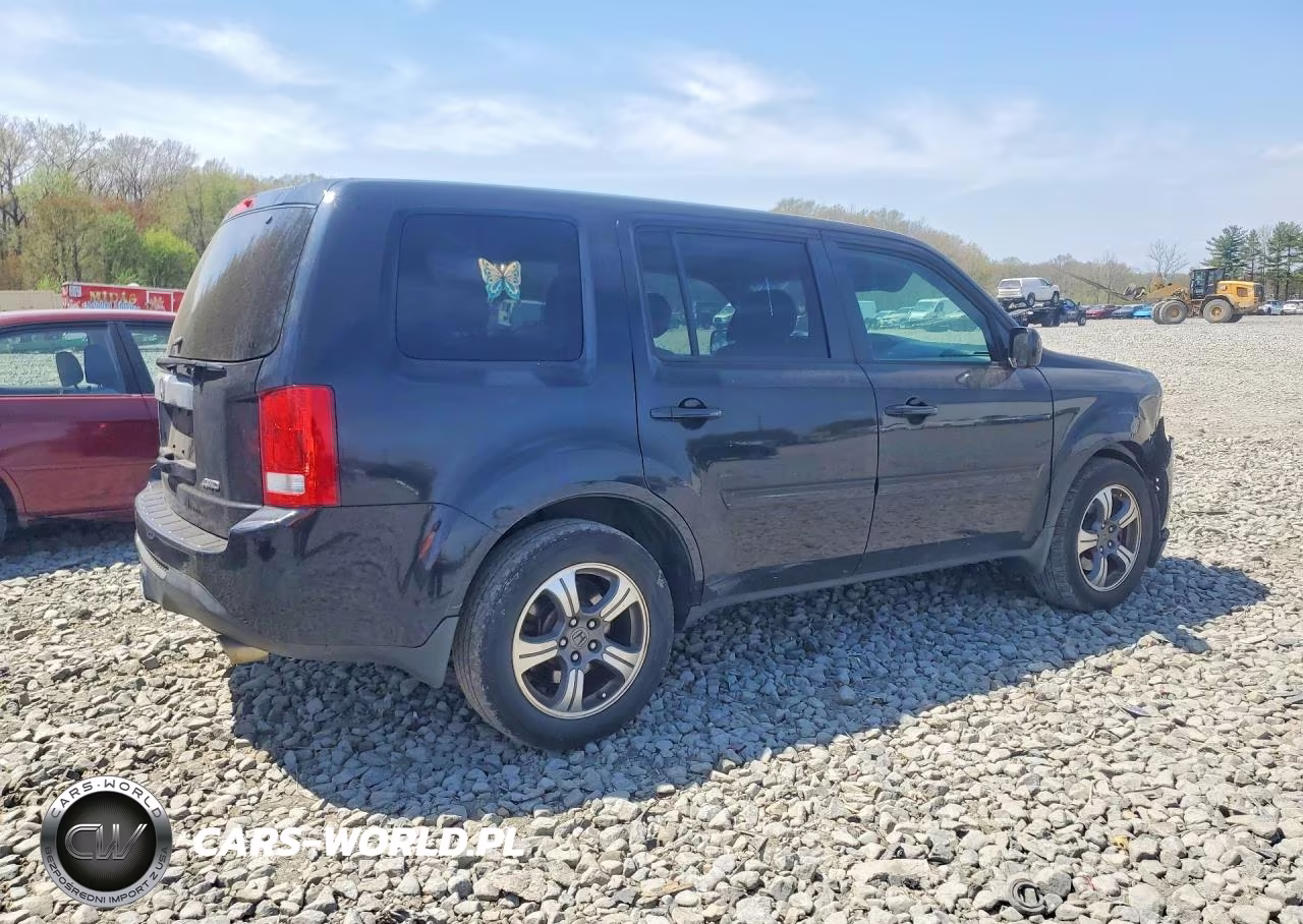 2015 Honda Pilot Se VIN:5FNYF4H33FB077432 - 3